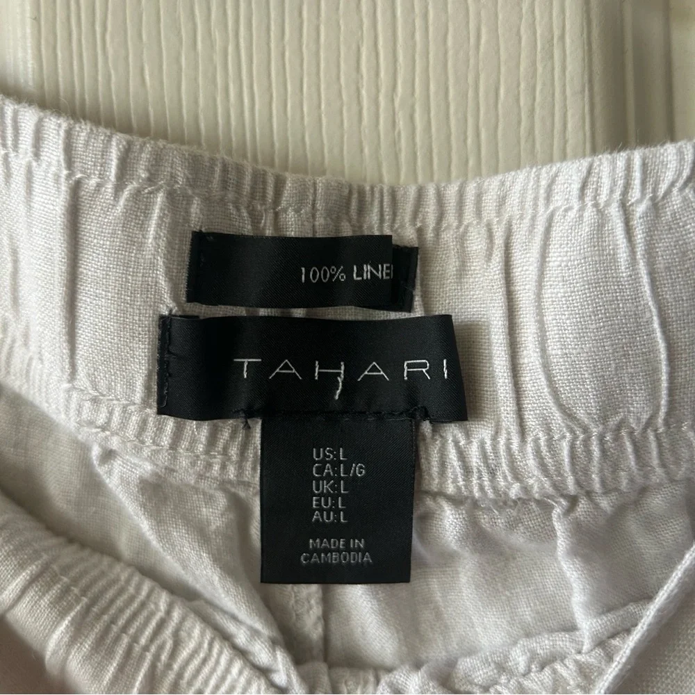Tahari 100% linen